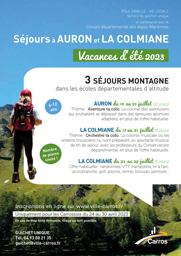 A3 sejours