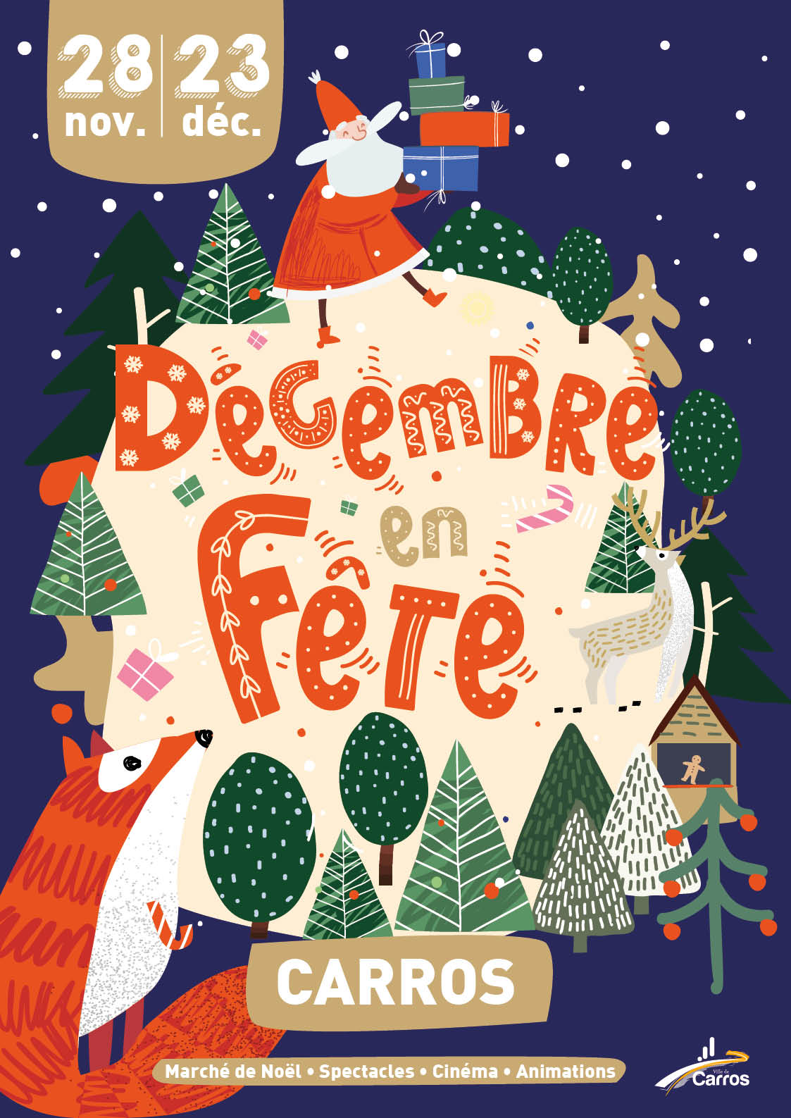 Colis de Noël : distribution le SAMEDI 19 DECEMBRE 2020 de 9